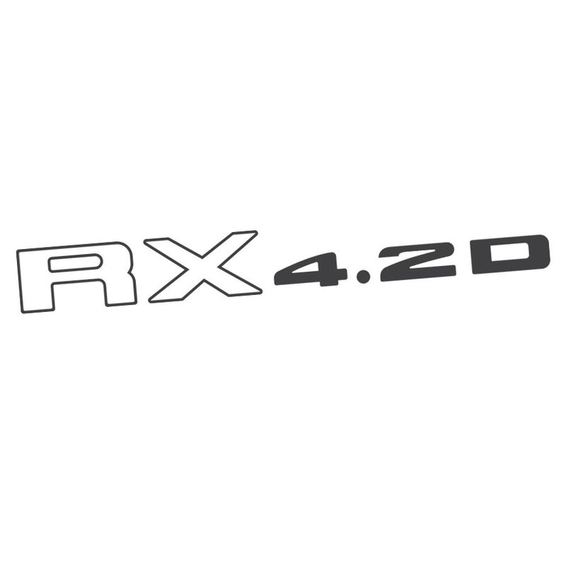 RX 4.2D QTR-PANEL DECAL : GQ II NISSAN PATROL