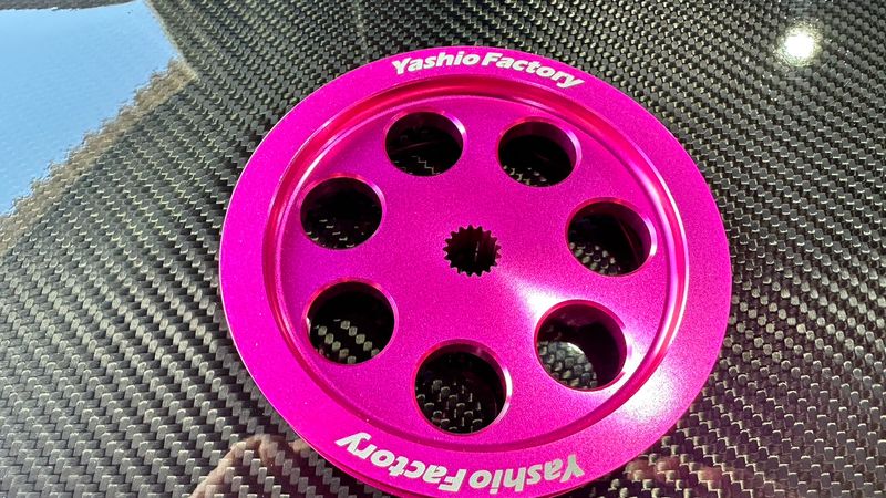 YASHIO FACTORY POWER-STEERING PUMP PULLEY : NISSAN SILVIA S13/S14/S15