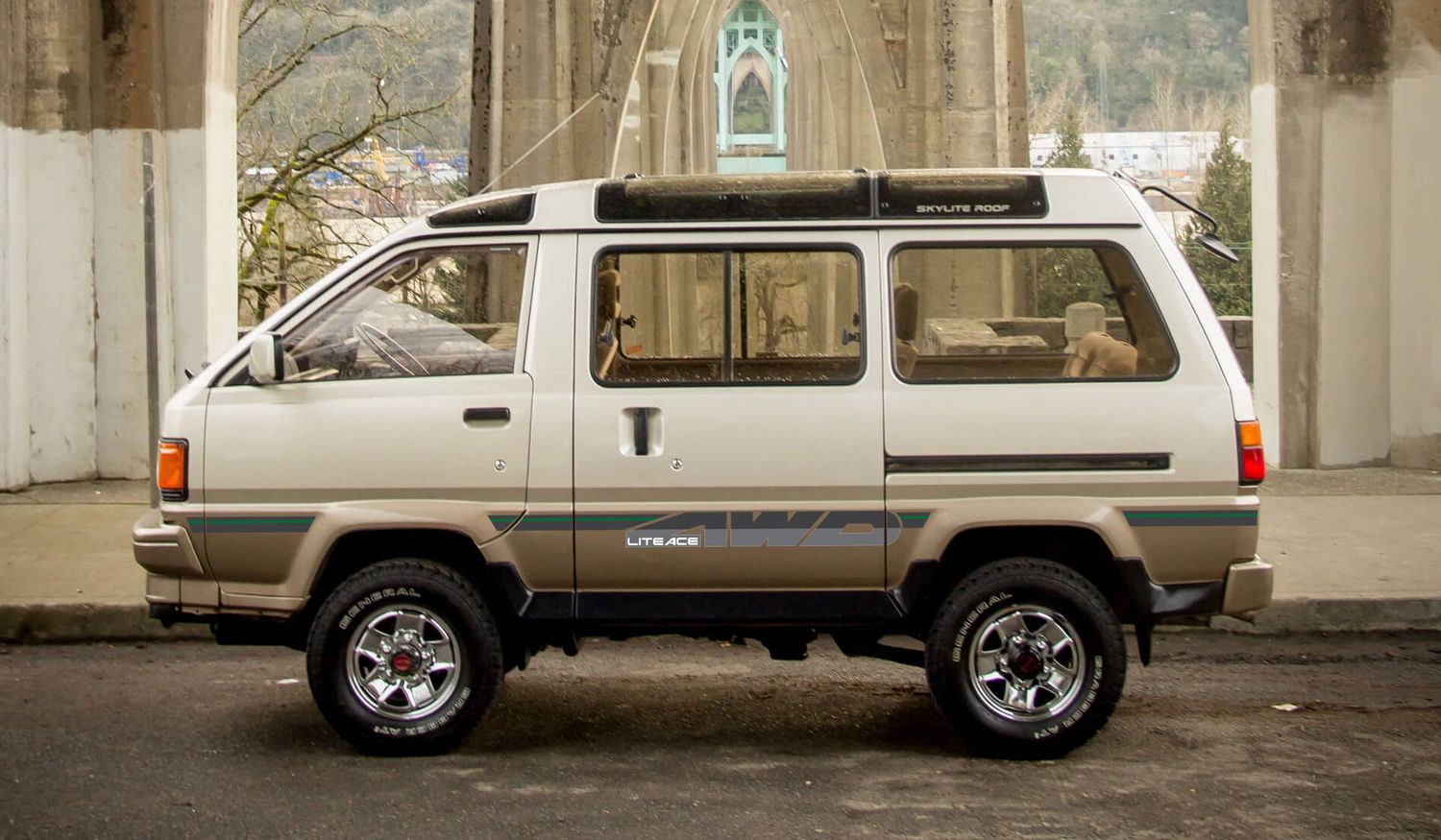 RIVERSTONE BODY STRIPE KIT : TOYOTA LITEACE GEN-3 (1985-2007)