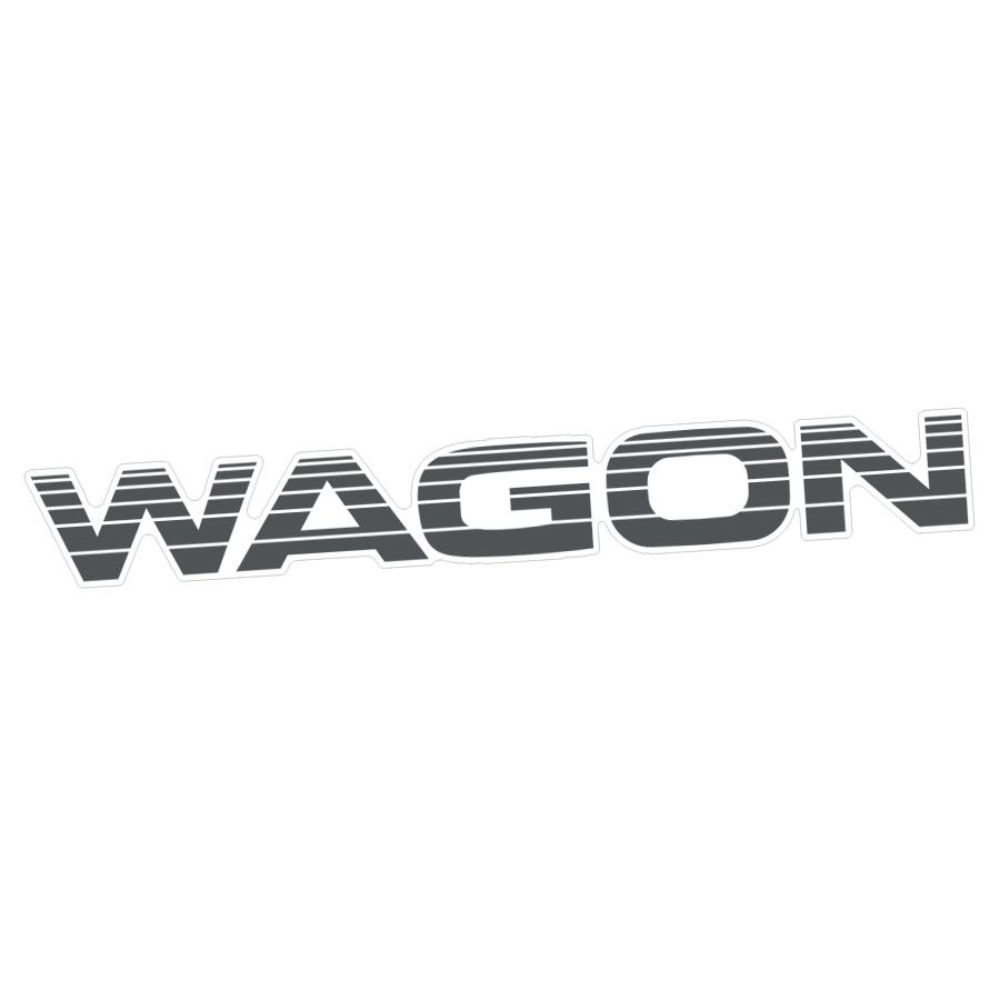 WAGON QTR-PANEL DECAL : 80-SERIES TOYOTA LAND CRUISER (FZJ80 VX-L)