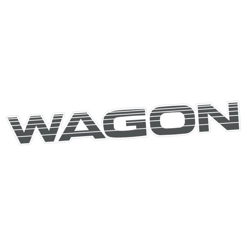 WAGON QTR-PANEL DECAL : 80-SERIES TOYOTA LAND CRUISER (FZJ80 VX-L)