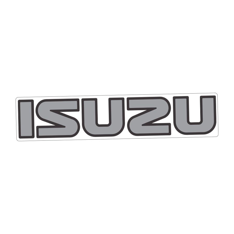 ISUZU TAILGATE DECAL  : ISUZU D-MAX (2012-2018)
