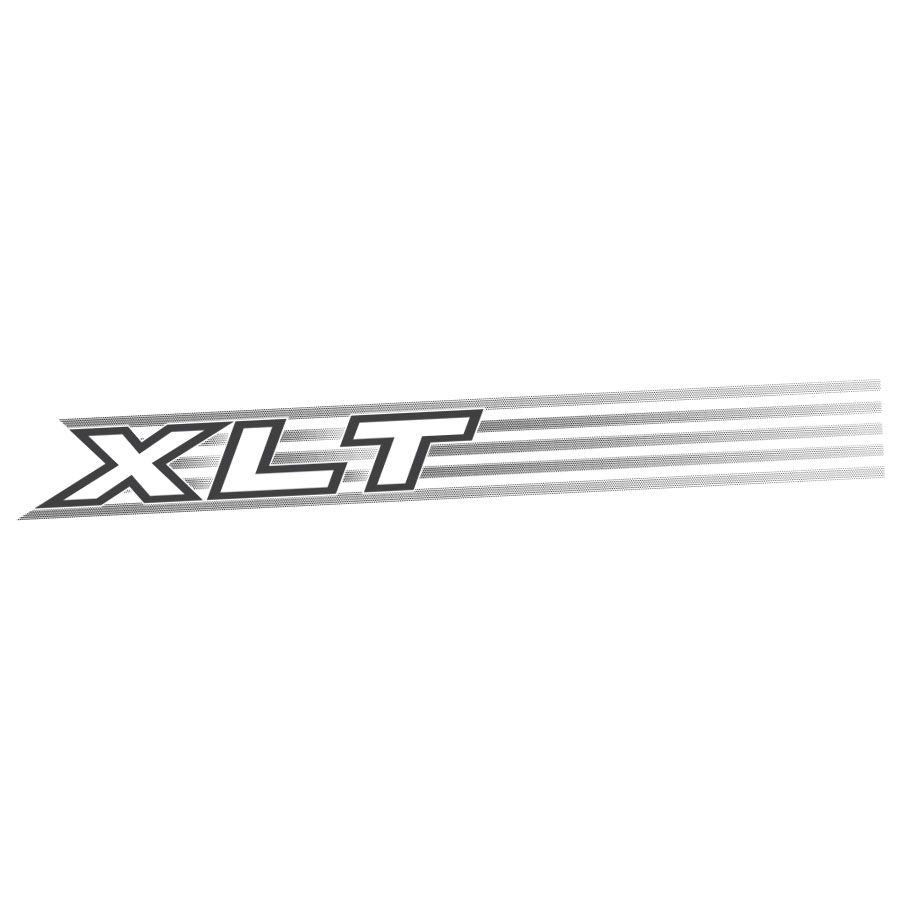 REPRODUCTION XLT TAILGATE DECAL : FORD COURIER (2004/2005)