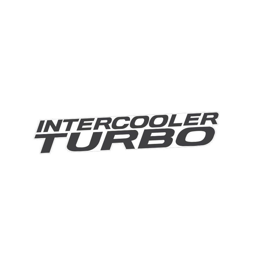 REPRODUCTION TURBO INTERCOOLER TAILGATE DECAL : FORD COURIER (2004/2005)