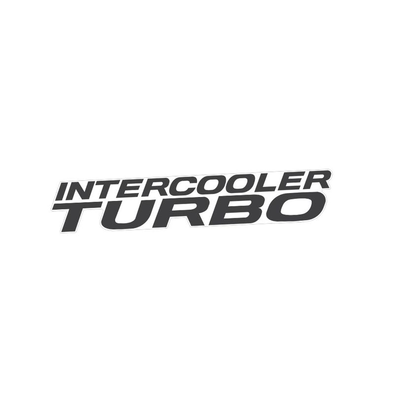 REPRODUCTION TURBO INTERCOOLER TAILGATE DECAL : FORD COURIER (2004/2005)