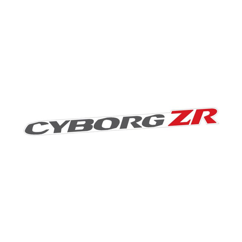 CYBORG ZR TAIL-PANEL DECAL : 1995-2003 MITSUBISHI MIRAGE (HATCHBACK)