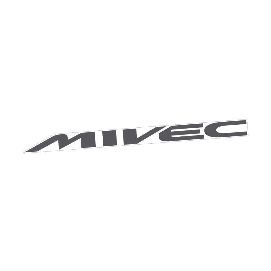MIVEC SIDE PANEL DECAL : 1995-2003 MITSUBISHI MIRAGE (HATCHBACK)