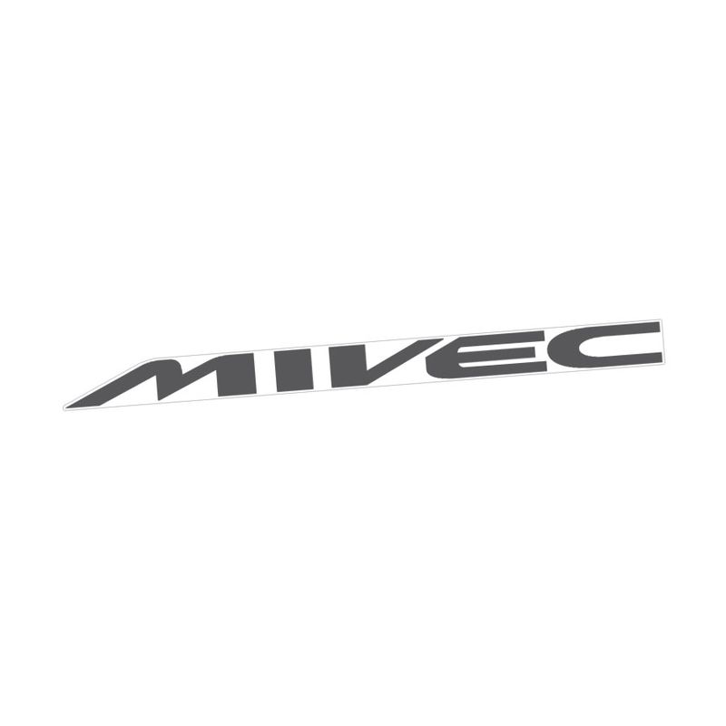 MIVEC SIDE PANEL DECAL : 1995-2003 MITSUBISHI MIRAGE (HATCHBACK)
