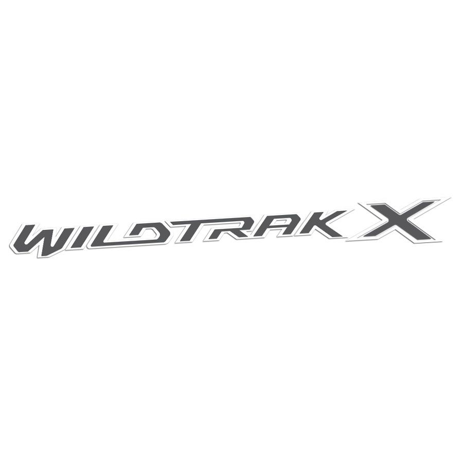 WILDTRAK X TAILGATE DECAL : PX3 FORD RANGER (WHITE VERSION)