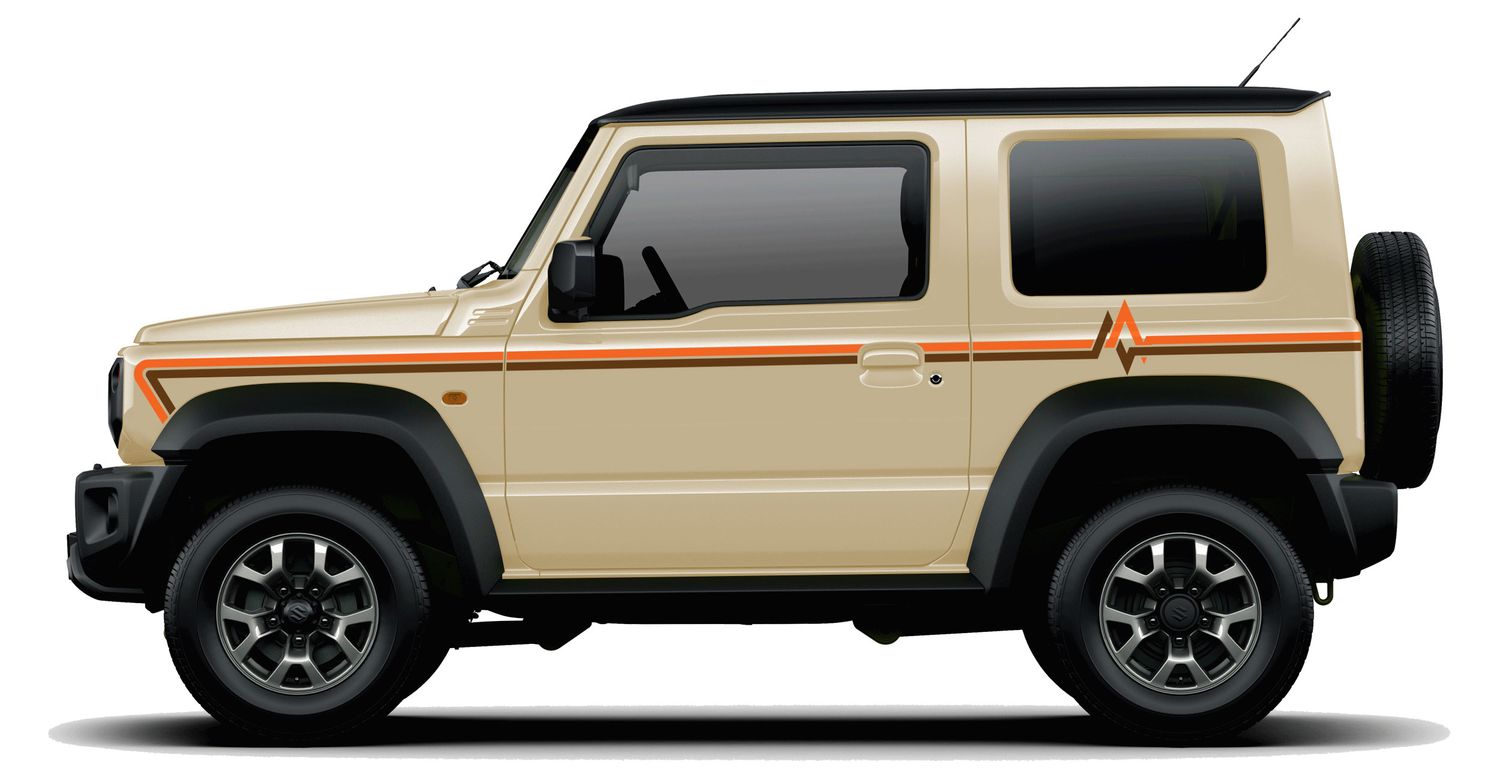 CLOVELLY BODY DECAL KIT : SUZUKI JIMNY (JB64/JB74)