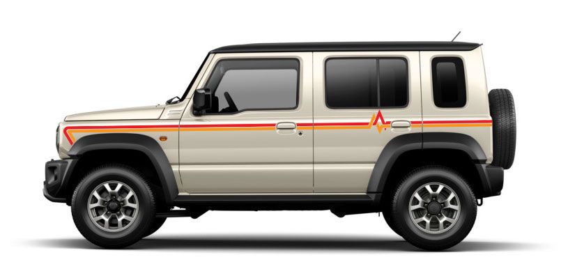 CLOVELLY BODY DECAL KIT : SUZUKI JIMNY XL WAGON (JC74)