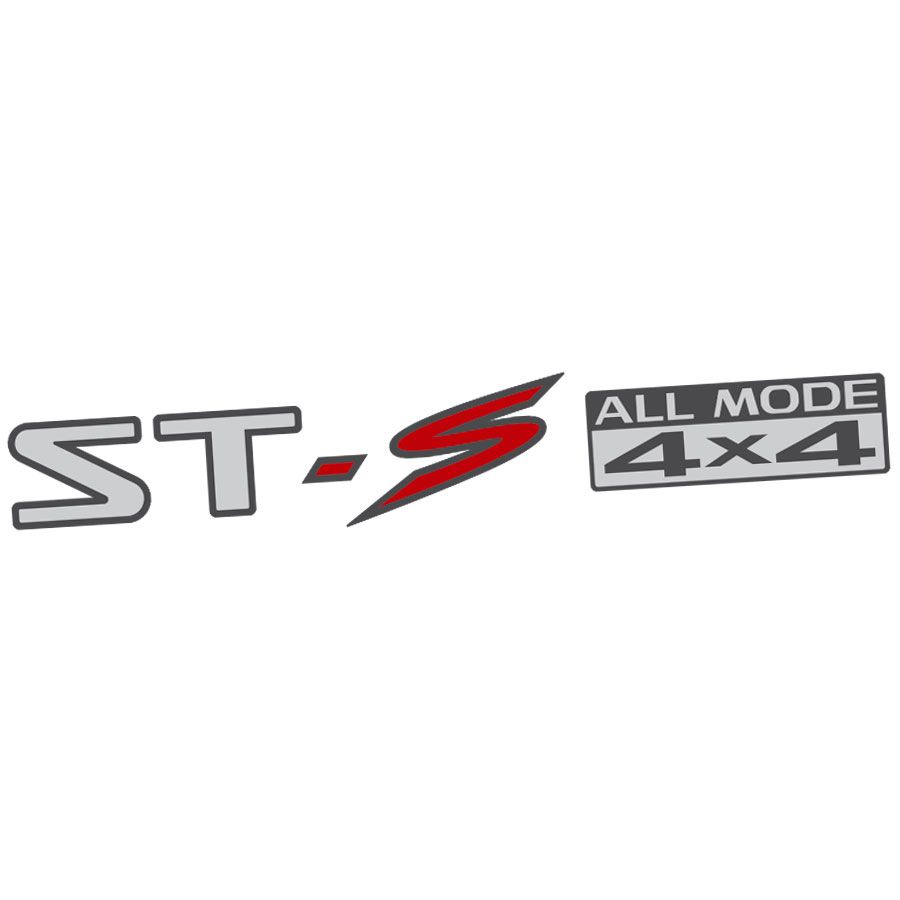 ST-S ALL MODE 4x4 HATCH DECAL : NISSAN X-TRAIL (2001-2008)