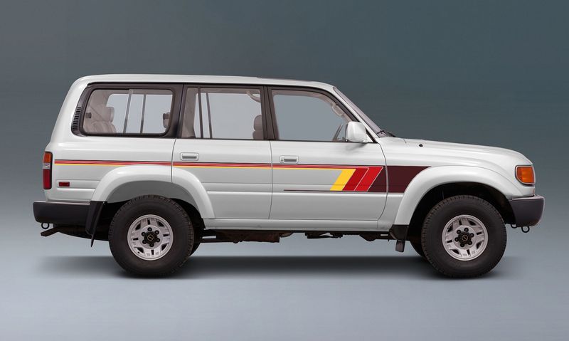 BROOME TYPE-2 BODY STRIPE DECAL KIT : 80-SERIES LAND CRUISER (1994-1997)
