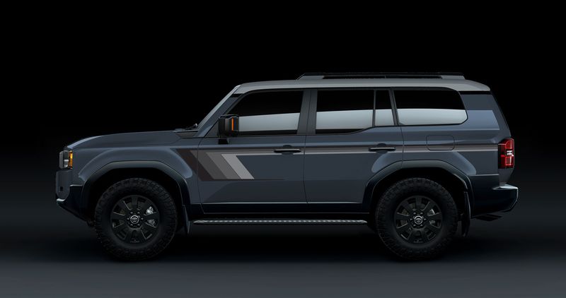 BROOME BODY STRIPES KIT : 250-SERIES TOYOTA LAND CRUISER PRADO (2024+)