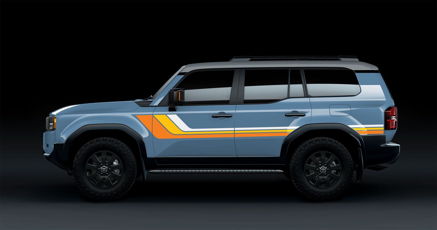 SEATTLE BODY STRIPE KIT : 250-SERIES TOYOTA LAND CRUISER PRADO (2024+)