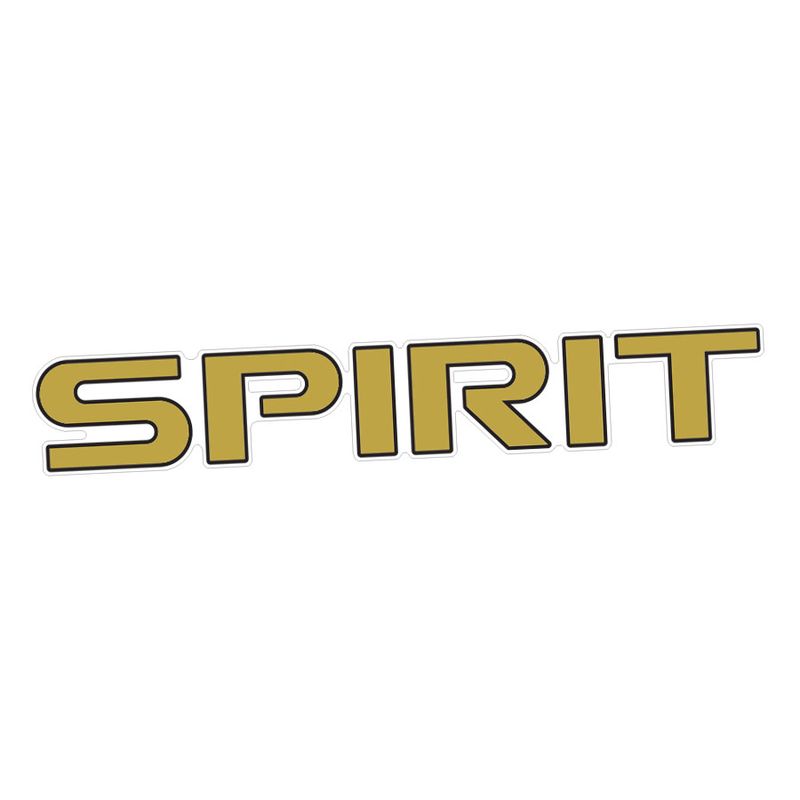 SPIRIT REAR QTR-PANEL DECAL : 1997 NISSAN SAFARI TYPE II