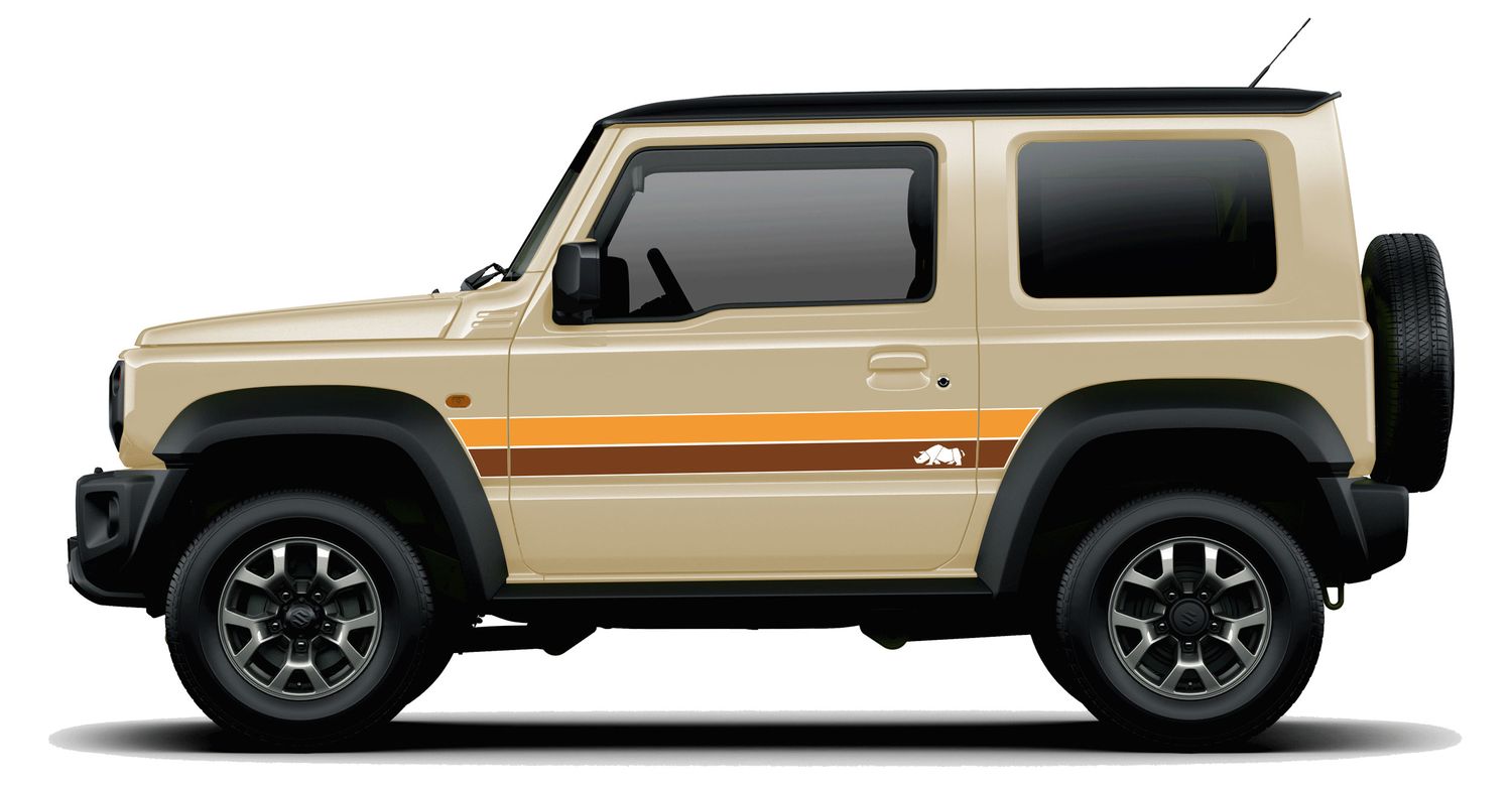 SUMATRA BODY STRIPE DECAL KIT : SUZUKI JIMNY (JB64W/JB74W)