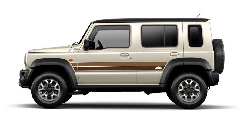SUMATRA BODY STRIPE DECAL KIT : SUZUKI JIMNY XL WAGON (JC74)