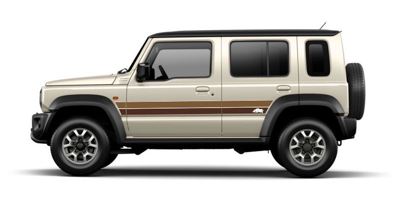 SUMATRA BODY STRIPE DECAL KIT : SUZUKI JIMNY XL WAGON (JC74)