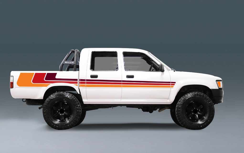 YAMAGATA BODY STRIPE KIT : GEN-5 TOYOTA HILUX (1988-1997)