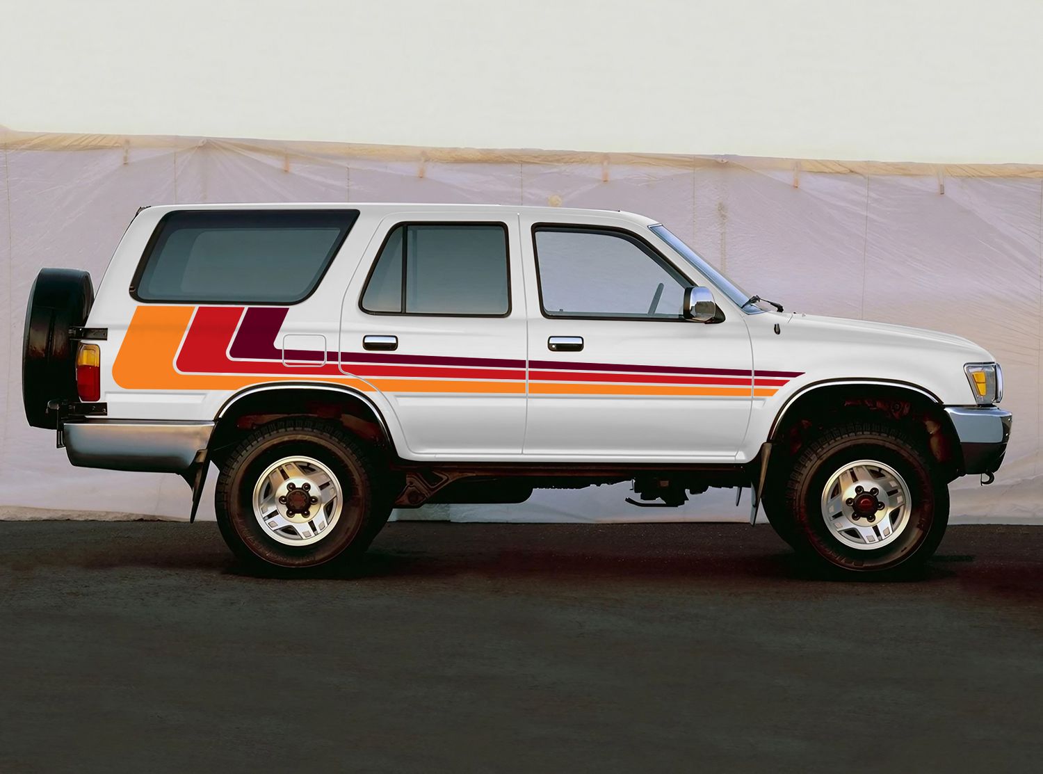 YAMAGATA BODY STRIPES KIT : 1989-1995 TOYOTA 4-RUNNER (GEN-2)