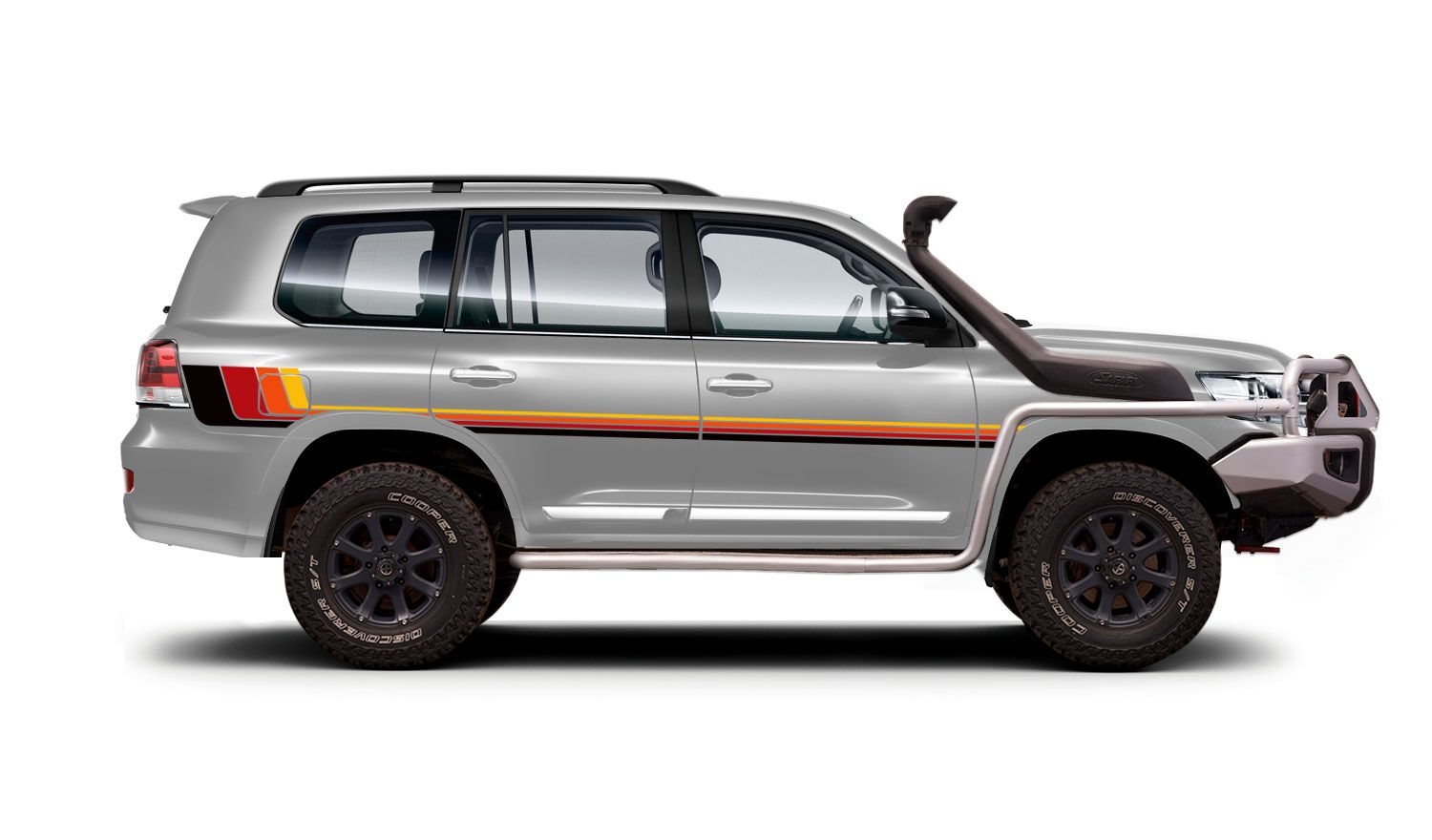 SEATTLE BODY STRIPES KIT : 200-SERIES TOYOTA LAND CRUISER