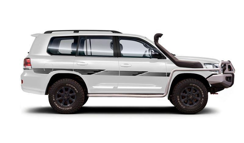 VXR-I BODY STRIPES DECAL KIT : 200-SERIES TOYOTA LAND CRUISER