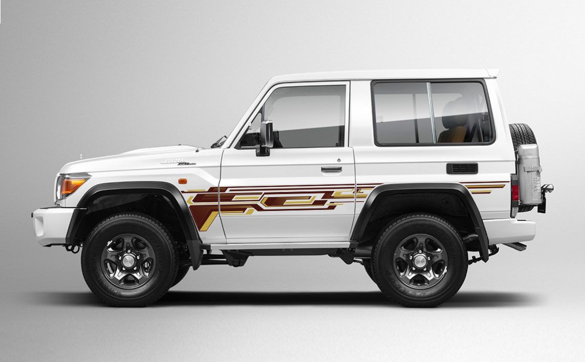 DOHA BODY STRIPES KIT : TOYOTA LANDCRUISER LC71 (2023+)