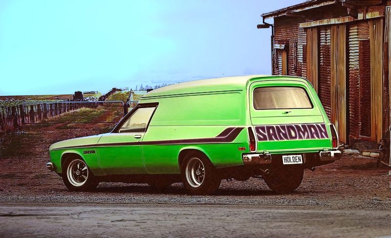 SANDMAN BODY STRIPE DECAL KIT : HOLDEN HX/HZ