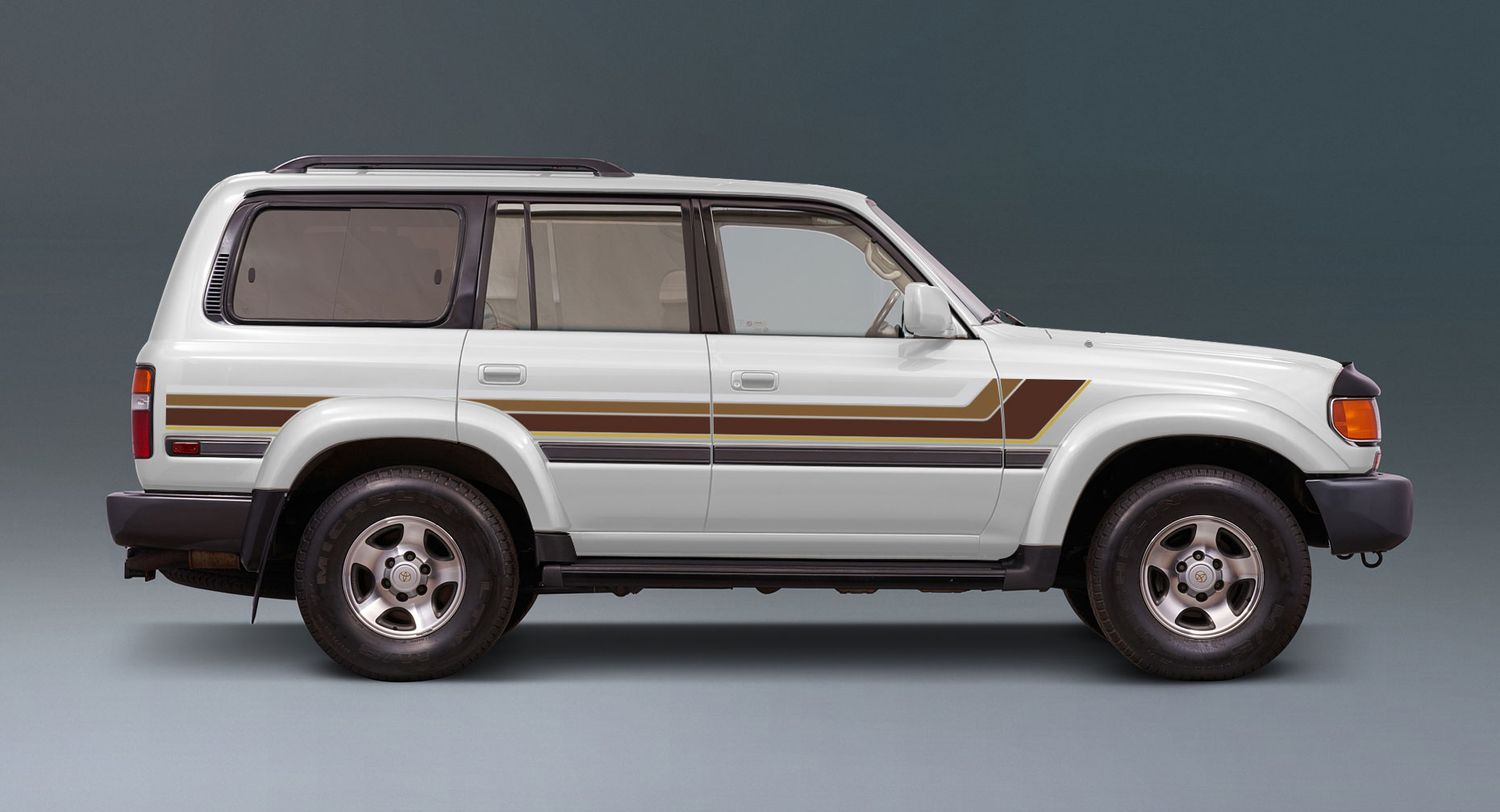 RENMARK BODY STRIPE KIT : 80-SERIES LAND CRUISER (1994-1997)