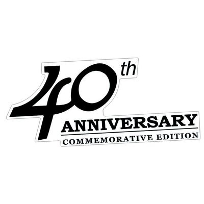 40th ANNIVERSARY TAILGATE DECAL : 80-SERIES TOYOTA LAND CRUISER