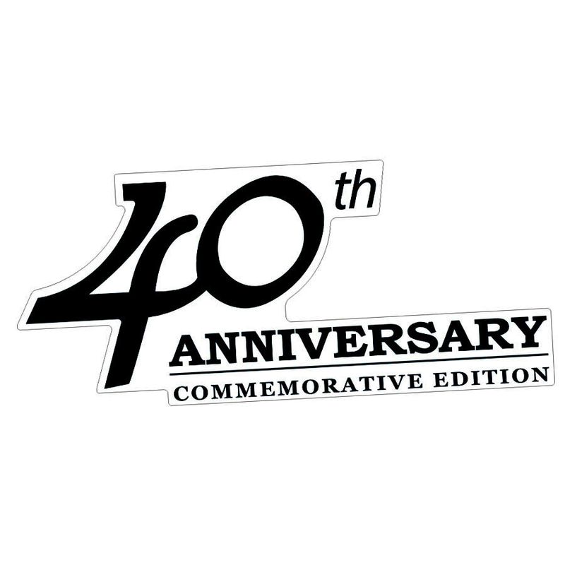 40th ANNIVERSARY TAILGATE DECAL : 80-SERIES TOYOTA LAND CRUISER