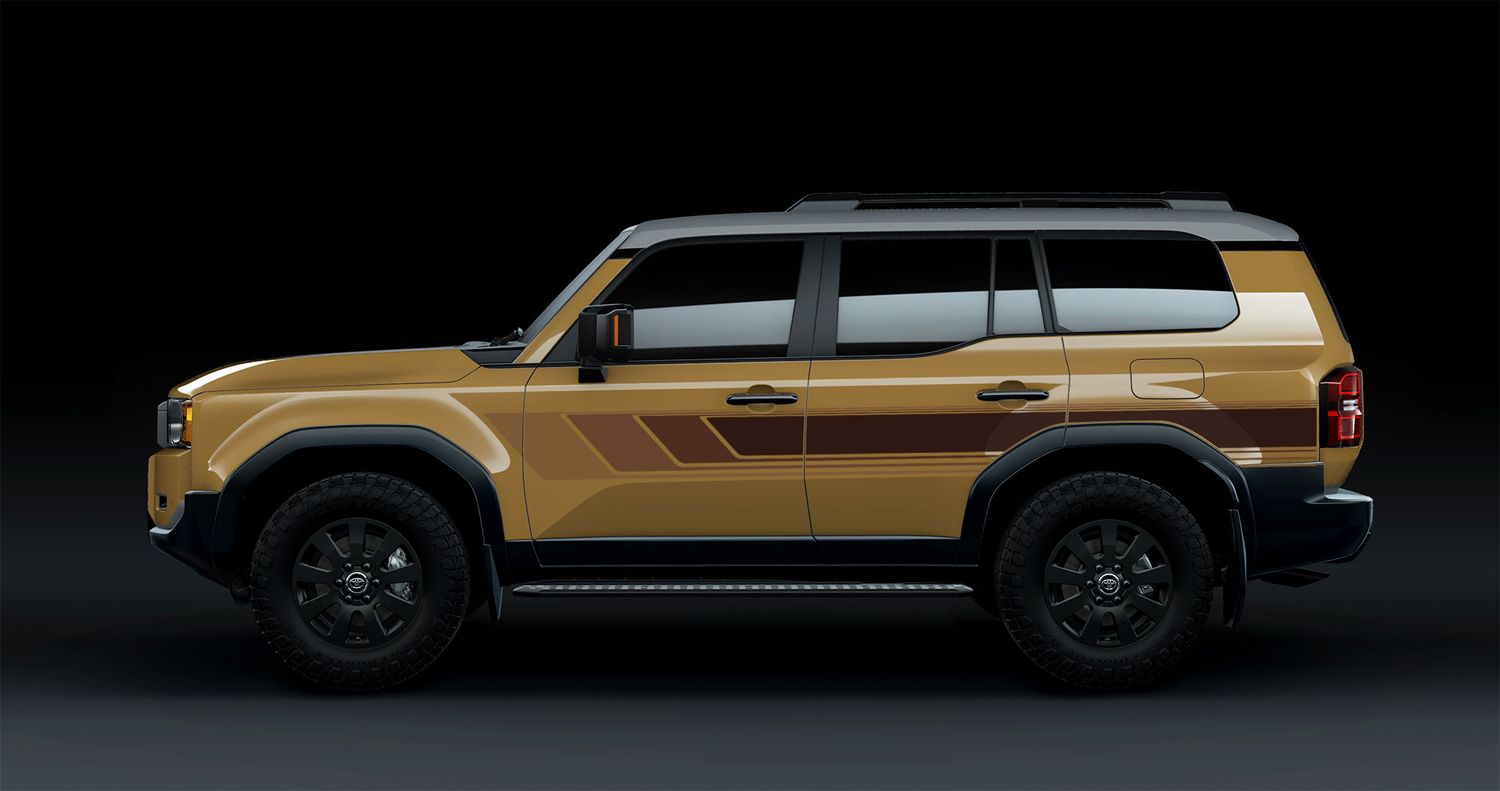 COBAR BODY STRIPE KIT : 250-SERIES TOYOTA LAND CRUISER PRADO (2024+)