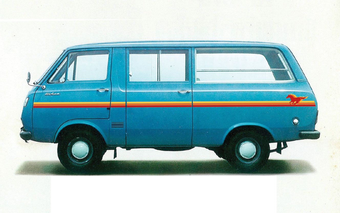 KINGSTON BODY STRIPE KIT : TOYOTA HIACE VAN GEN-1 (H10)