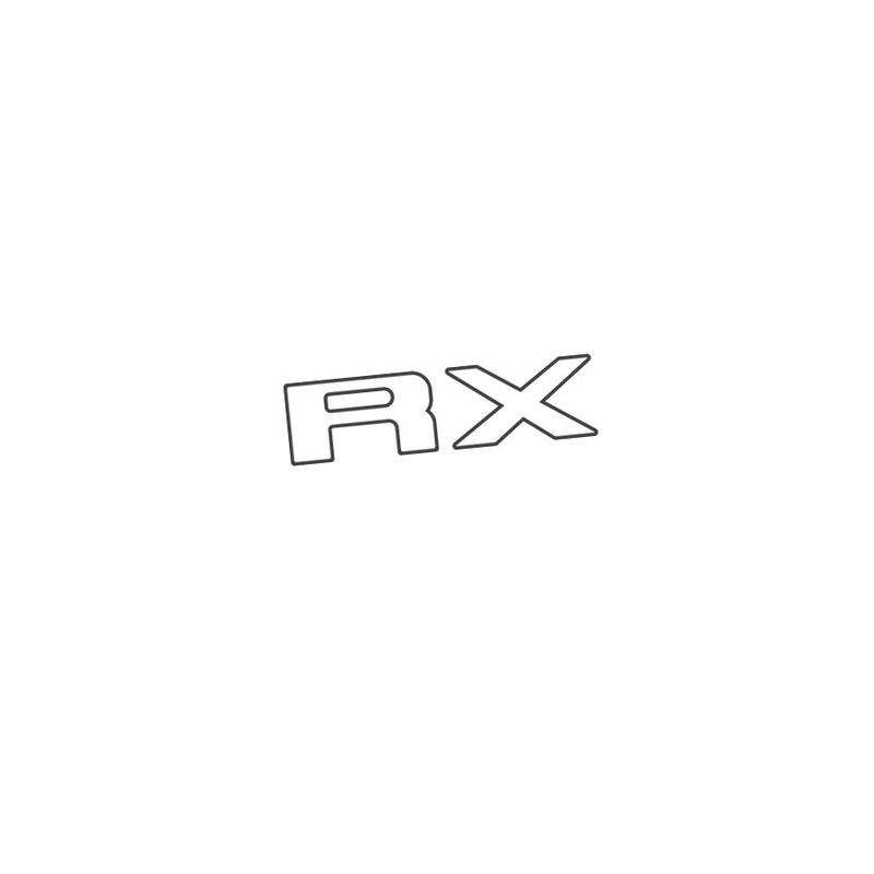 RX REAR BARN DOOR DECAL : GQ II NISSAN PATROL
