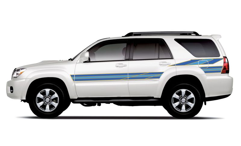 NAGANO BODY STRIPE KIT : TOYOTA 4-RUNNER / HILUX SURF GEN-4 (2003-2009)