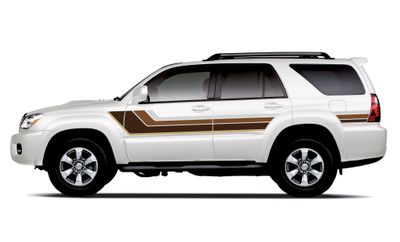 RENMARK TYPE-1 BODY STRIPE KIT : TOYOTA 4-RUNNER / HILUX SURF GEN-4 (2003-2009)