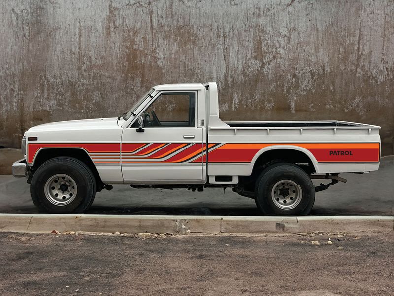 KANAGAWA BODY STRIPES KIT : 1980-1989 MQ/MK/160 NISSAN PATROL UTE/PICKUP