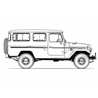 FJ45 TROOP CARRIER