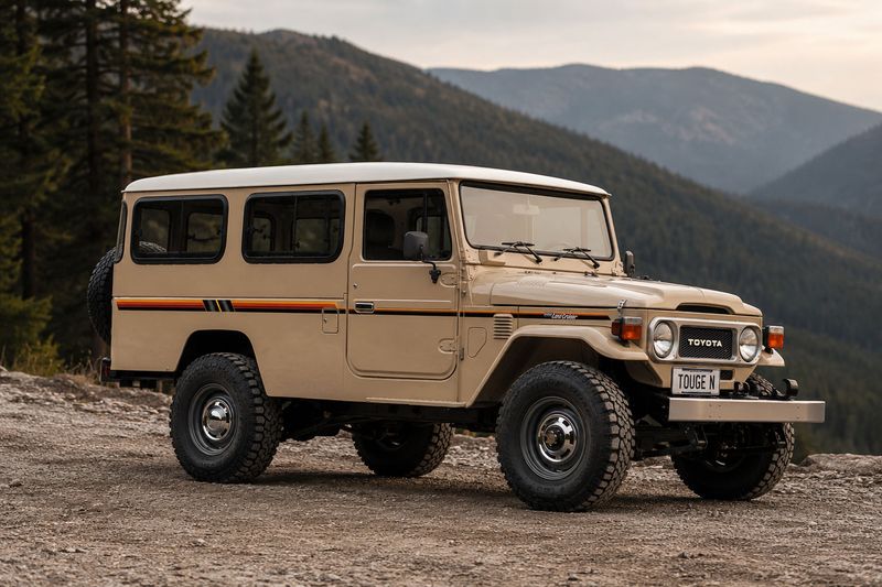 TAMWORTH BODY STRIPES KIT : J45-SERIES TOYOTA LAND CRUISER (TROOP CARRIER)