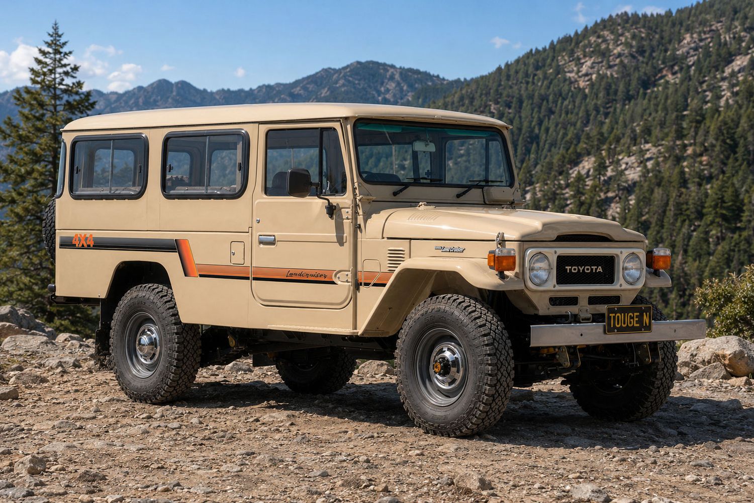 MILDURA BODY STRIPES KIT : J45-SERIES TOYOTA LAND CRUISER (TROOP CARRIER)