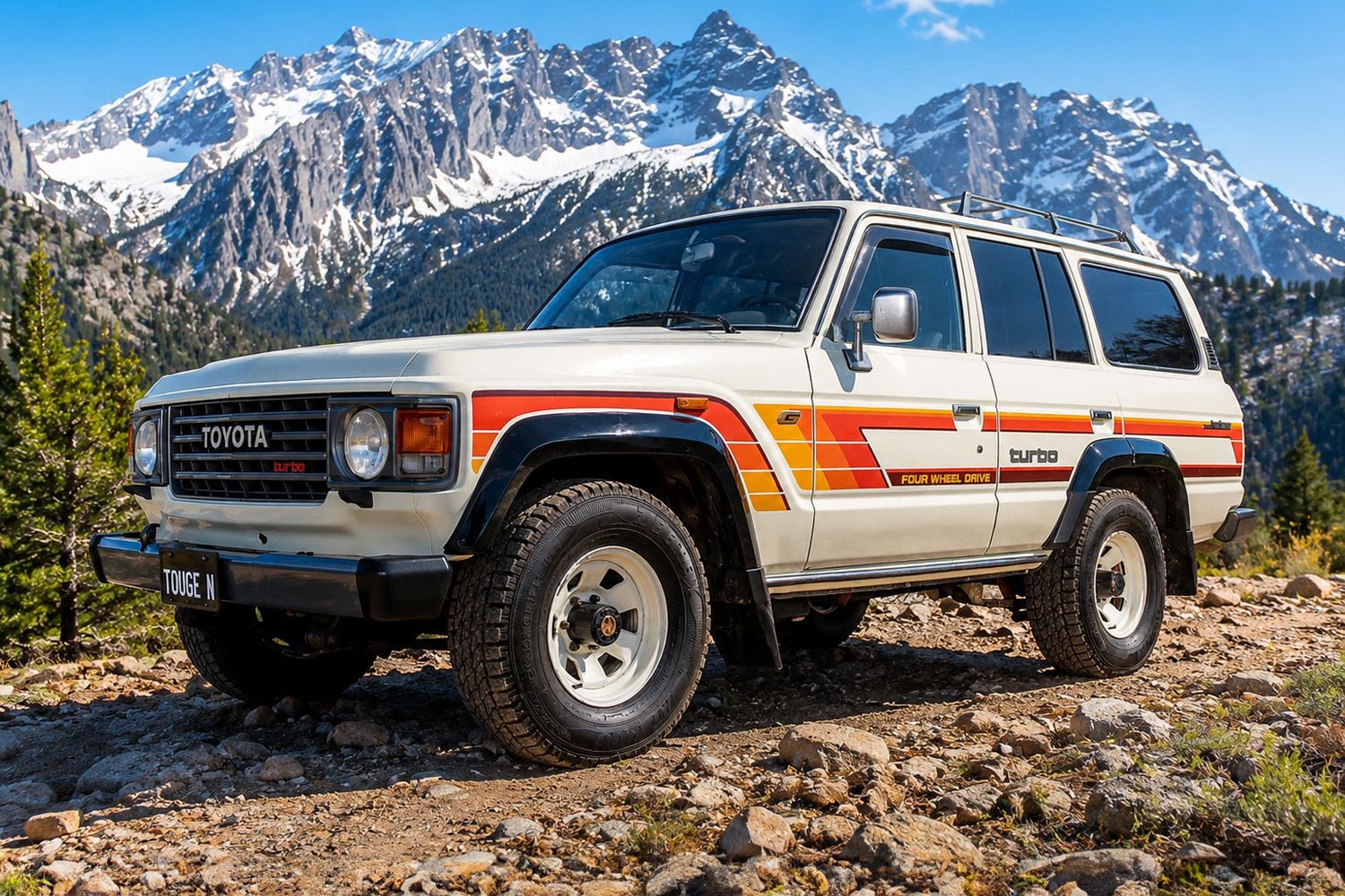 TWEED BODY STRIPES KIT : TOYOTA LAND CRUISER J60