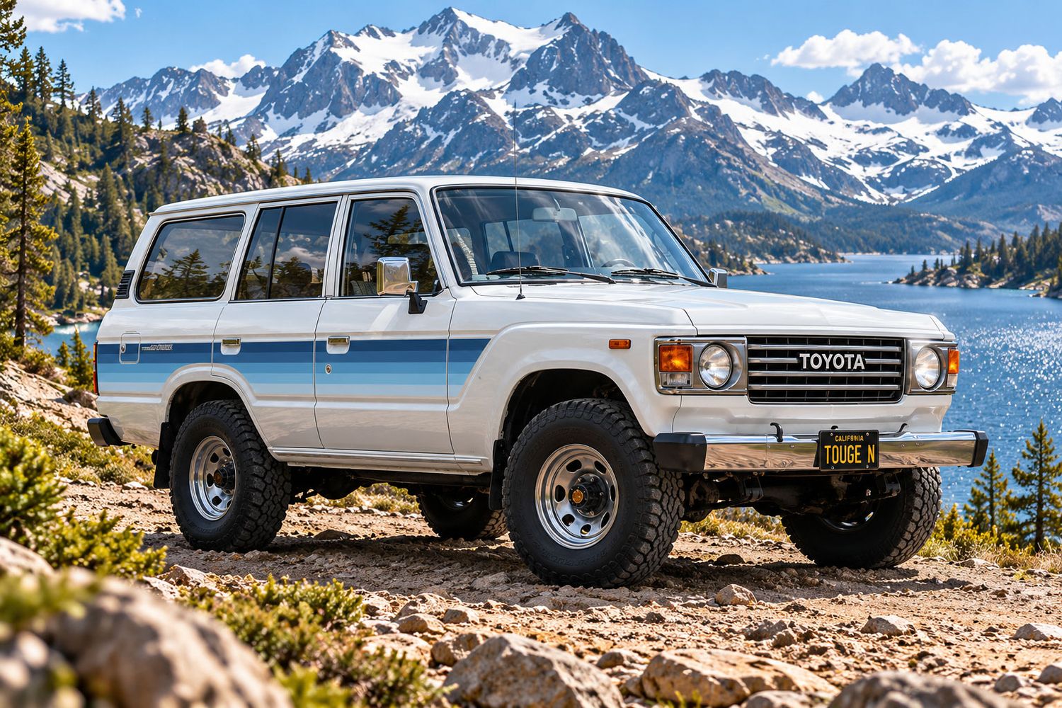 KAKADU BODY STRIPE KIT : TOYOTA LAND CRUISER 60-SERIES
