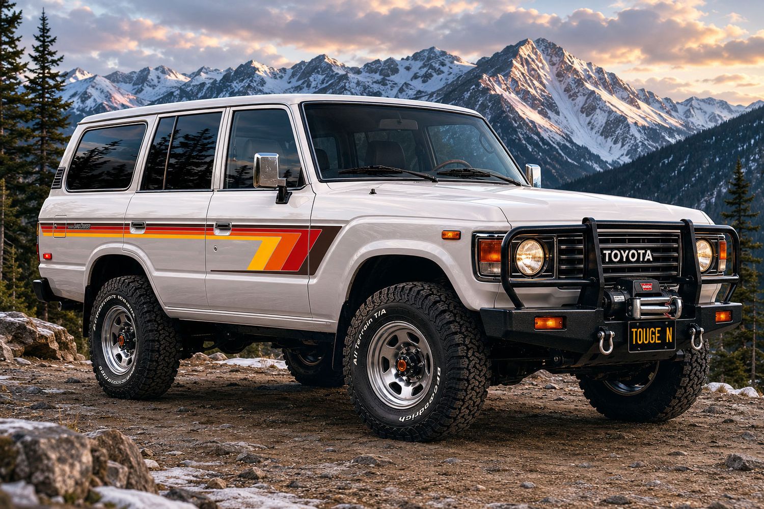 BROOME BODY STRIPES KIT : J60-SERIES TOYOTA LAND CRUISER
