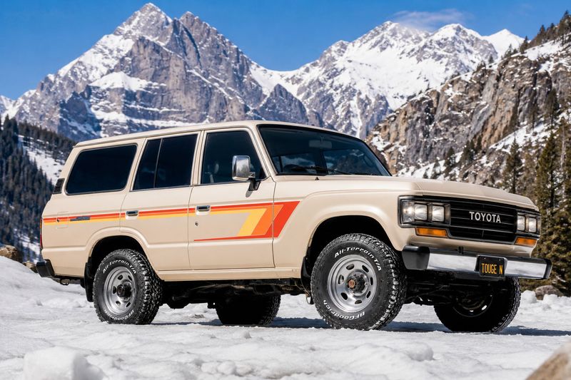 YARRA BODY STRIPE KIT : TOYOTA LAND CRUISER J60
