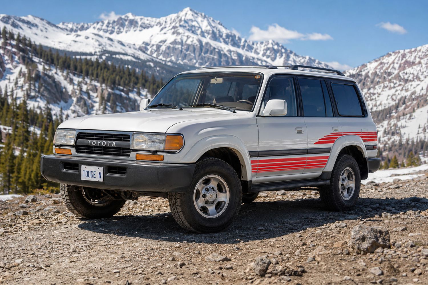 MIAMI BODY STRIPES KIT : 1994-1997 J80 TOYOTA LAND CRUISER (WAGON)