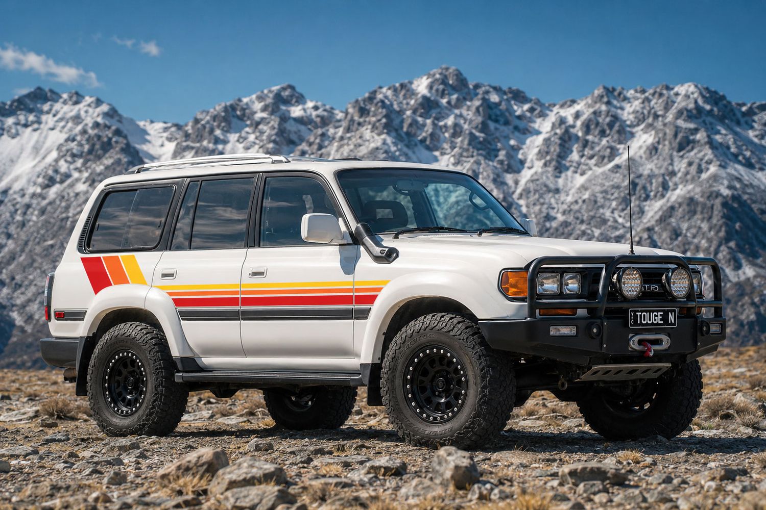 SEATTLE BODY STRIPES KIT : 1994-1997 J80 TOYOTA LAND CRUISER (WAGON)