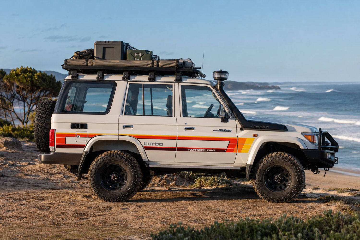 TWEED BODY STRIPES KIT : J76-SERIES TOYOTA LAND CRUISER (WAGON)