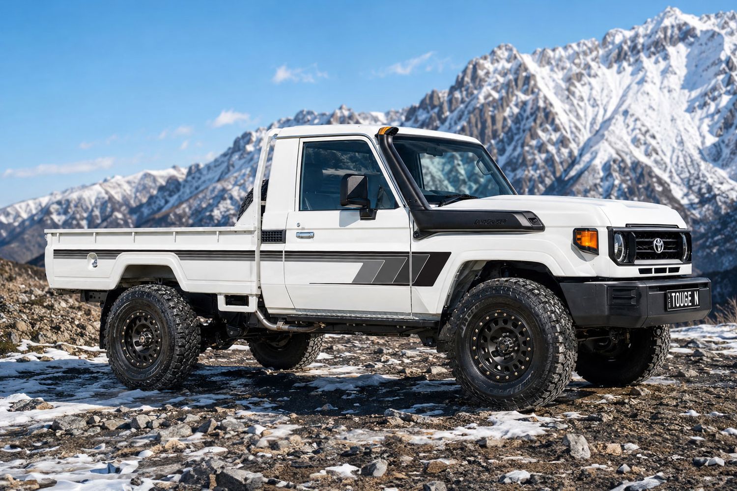 BROOME BODY STRIPES KIT : J75/J79-SERIES TOYOTA LAND CRUISER (SINGLE-CAB UTILITY)