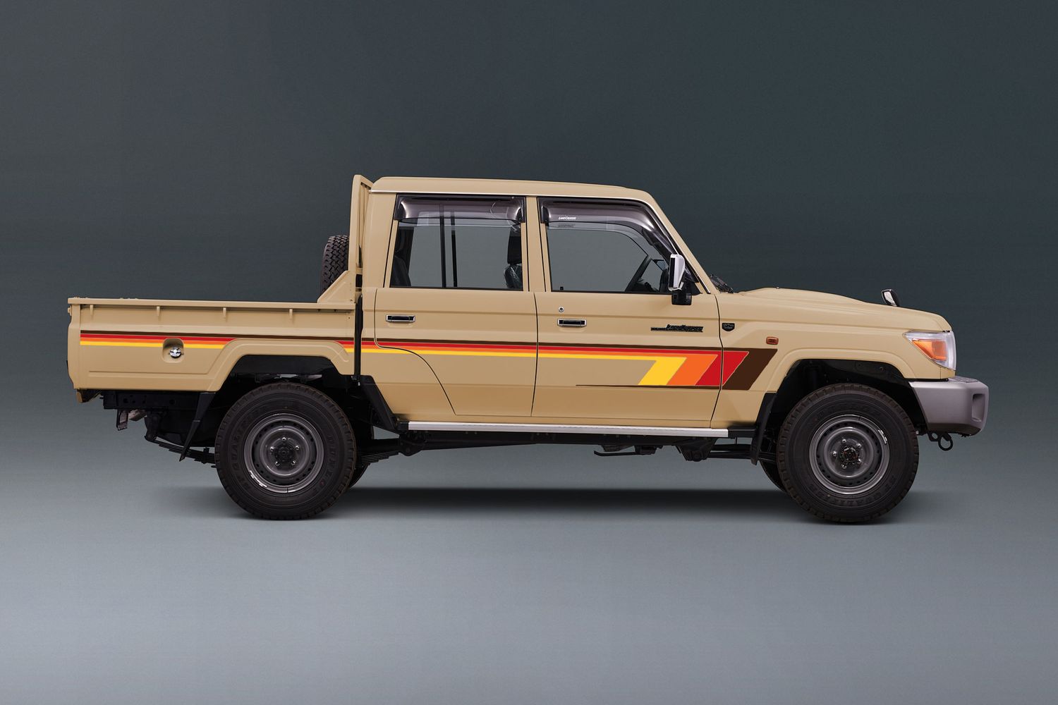 BROOME BODY STRIPES KIT : J75/J79-SERIES TOYOTA LAND CRUISER (DUAL-CAB)